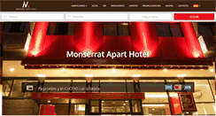 Desktop Screenshot of hotelmonserratba.com